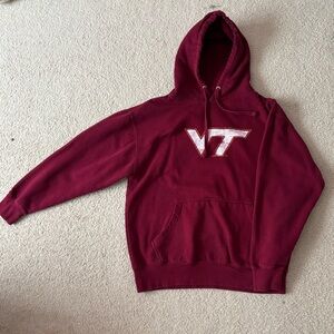 Men's Maroon VT Hoodie *